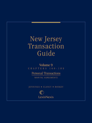 cover image of New Jersey Transaction Guide